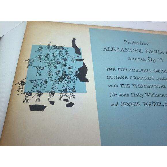 Columbia ML 4247 Vinyl Record Alexander Nevsky Prokofiev Andy Warhol Cover Bonus - Picture 2 of 9